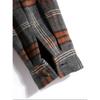 Men's Plaid Long Sleeve Hooded Jacket, Warm Fashion Casual Fall Coat