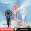 Humidifier Fan Mini Handheld Mist Fan Portable USB Portable Handheld Fan with Humidifier Mini Water Spray Hand Fans Dropshipping