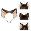 Cute Cat Ear Headband Plush Headpieces Comfortable Hair Accessory for Women and Girls Party Headwear Funny Hairband