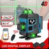 High-Precision Portable 16-Line Infrared Green/Blue Laser Level with Floor & Wall-Hugging Features