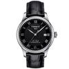 Tissot Le Locle Automatic Powermatic 80 Watch, Black Dial, Leather, Men's, T0064071605300