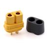 Black Yellow XT60BE-M-F  Connector East To Install Wire Cable Plug  for RC FPV Motor ESC
