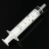 10pc Disposable Plastic 5ml Syringe Needle Free Laboratory Measurement Small Pet Food Feeder (needle Free)