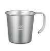 HARIO V60 Metal Stacking Mug 300ml Silver O-VSM-30-HSV