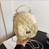 Retro Niche Trend Mini Backpack Women'S Diamond Chain Casual Small Backpack