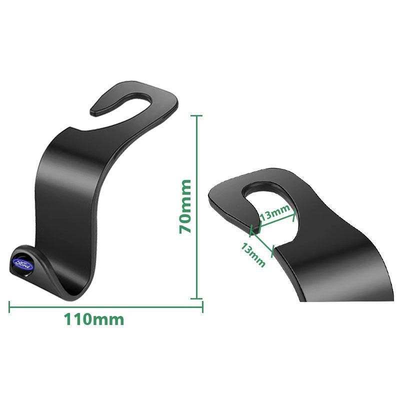 Universal Car Seat Back Hook Interior Portable Hanger Holder Storage For Ford Focus Mondeo MK1 MK2 MK4 MK3 Fiesta ST Line Kugo Transit Escape Fusion