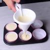 1PC Kitchen DIY Convenient Chocolate Candy Icing Funnel Mold White Foodgrade Pancake