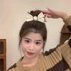 Woman's Bowknot Hair Clips Cute Cloth Art Double-layer Bowknot Beautiful Headwear Fashionable Hair Accessories