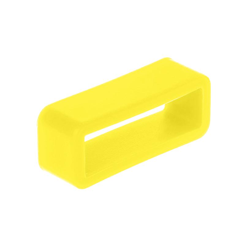 Silicone Anti-Fall Buckle Ring Loop Keeper Holder For Smart Bracelet Watch Band