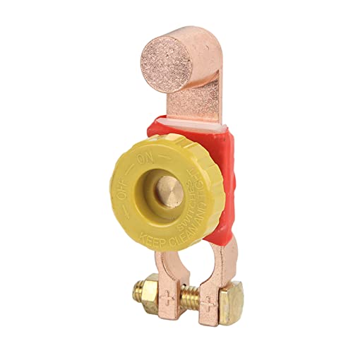 EBTOOLS Car Replacement Disconnect Switch 6V12V24V Disconnect Switch Power Off Positive Terminal Connector for RVATV for Car