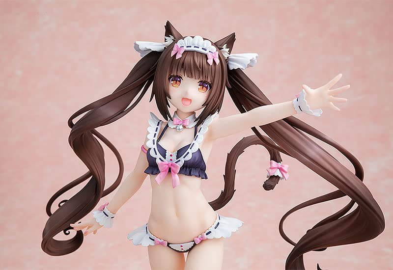 Купальник KDcolle Nekopara Chocolat Maid, версия. Пластиковая окрашенная фигурка в масштабе 17 KK14051