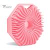 Shower Brush Polygon Soft Skin Exfoliating Scalp Massage Portable Ergonomic Handle Anti-septic Body Brush Bath Shower Brush Scrubber