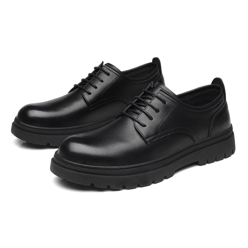 Fashion Leather Shoes For Man Genuine Leather Casual Shoes Fashion Business Oxford Shoes High Quality Designer Work Shoes