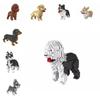 Poodle Poodle Or Dog Figure To Assemble With Nanoblocks Pieces Children Toys