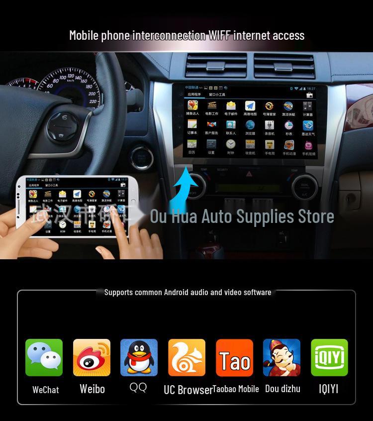 Smart Android Navigation & Reversing Screen for BYD L3 (2010-2016)
