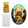 Little Girl Silicone Mold 3D Fairy Candle Mold DIY Aromatherapy Candle Making Tool Resin Gypsum Mold Valentines Day Gift