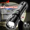 60W Super Powerful LED Flashlight Zoom Tactical Torch Built-in Battery USB Rechargeable Waterproof Lamp Ultra Bright Lantern