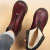 Plus Velvet Thickened Warm Short-tube Cotton Shoes Ladies Casual Non-slip Cotton Boots