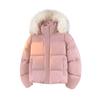 Hooded Cotton Jacket Men Women Thick Fur Collar Bread Coat Winter Short Parkas Outwear Cotton Jacket