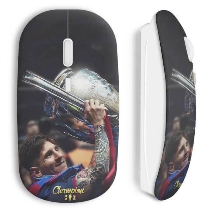 Wireless Mouse Lionel Messi Football Champion