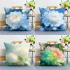 Beautiful Flower Pillowcase Dormitory Decoration Office Living Room Home Pillowcase
