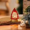 Christmas Decoration Painted Christmas Tree Luminous Wind Children's Small Gift Santa Claus Ornaments Night Light