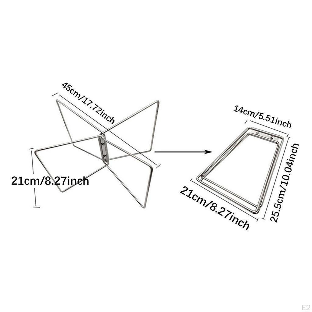 Foldable Cooler Stand Fridge Ice Box Holder Lightweight Folding Insulation Storage Luggage