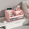 Transparent Small Drawer Storage Cabinet - Student Desk Organizer
