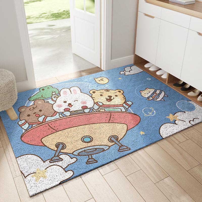 European Household Porch Scraping Mud Non-slip Entry Mat Door Wear-resistant Dust Mat Foot Mat Door Mat