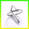 New Stainless Steel Hollow Ring for Man