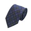 Mitsumaru Silhouette Checkered Tie Navy X One Size Fits Perfect for Business or Perfect As a Gift D50036, Green, Most, Casual,