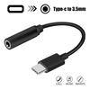 Fashion For Huawei Type C Headphone 1pc USB C To 3.5mm Cable Jack Earphone Adapter AUX
