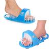 1X Feet Slipper Foot Massage Shower Cleaner Scrubber Bath Brush Bristle Massager
