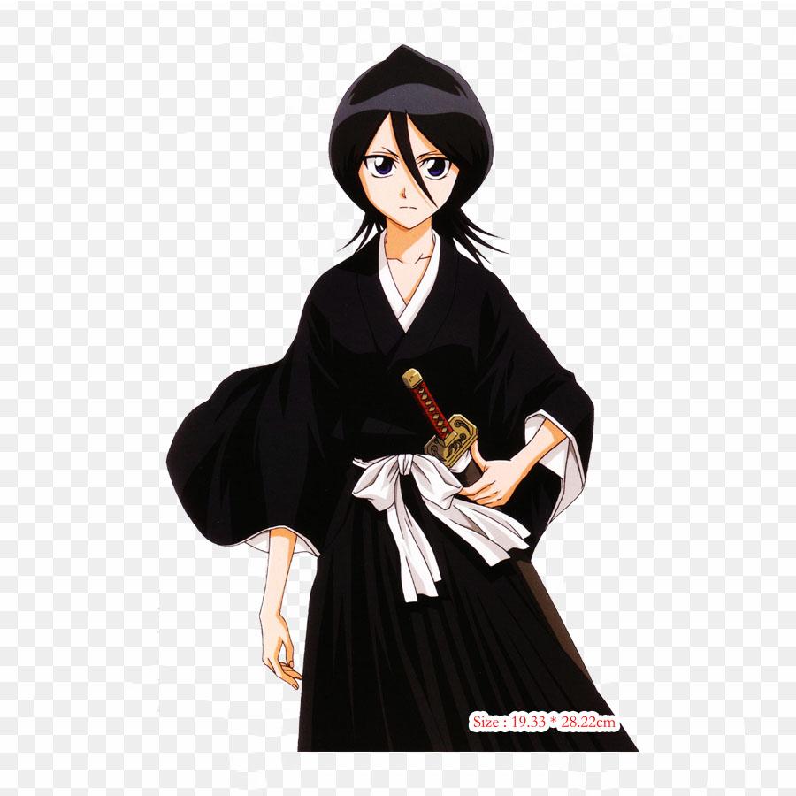 Кучики Бьякуя Бьякуя Кучики Рукия Кучики аниме Лрон на нашивки для сумки для одежды футболка термопереносные наклейки полосы аппликации