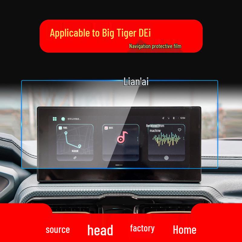 Applicable 23 SWM G01/G05/X7/X3 Navigation Screen & Center Console Tempered Protective Film, Car Accessories