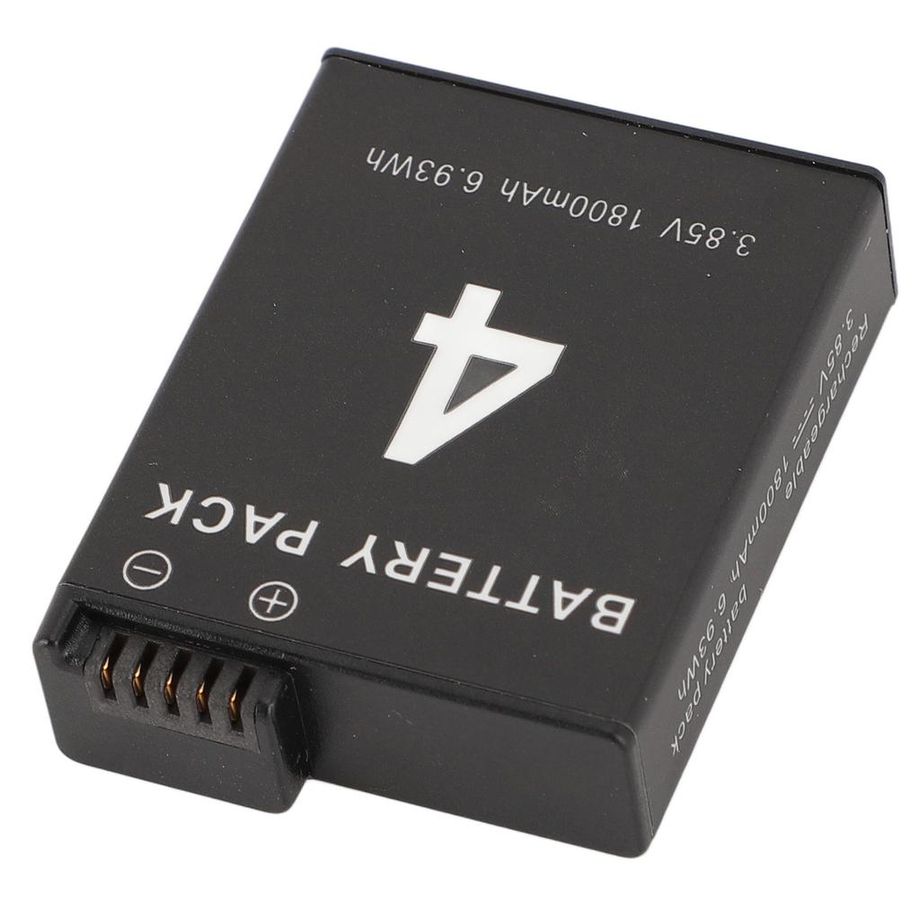 Battery Replacement for Osmo Action 3 4 Camera 3 Slots Quick Charger 2PCS 1800mAh Battery Type C