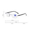 Prescription Eyeglasses Women Men Myopia Glasses Anti-Blue Light Optical Reading Myopia Glasses--1.0 -1.5 -2.0 -2.5- 3.0 -3.5 -4.0-4.5-5.0-6.0