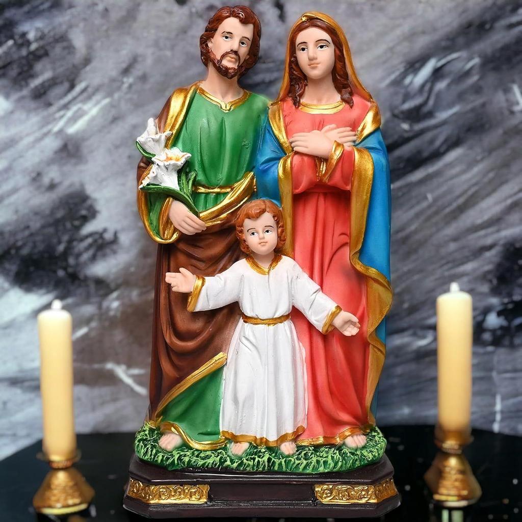 The Holy Family 11  INCHES OR  12 INCHES  Catholic Statues for Home/Living Room/Prayer Room/Gifting