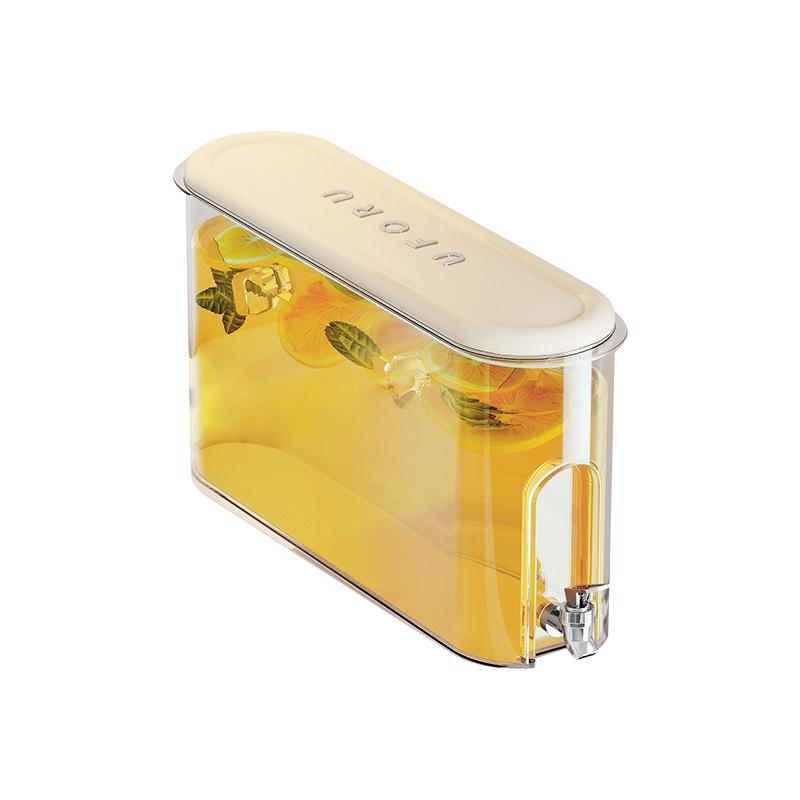 Compact High-Capacity Fridge Kettle with Faucet for Juice, Tea, or Cold Brew