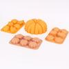 Harvest Halloween Pumpkin Mousse Cake Silicone Mold DIY Pinecone Biscuit Candy Pudding Baking Tool Tree Leaf Candle Soap Mould