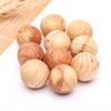 10Pcs Wooden Block Wooden Strip Wardrobe Mothballs Wooden Beads Wooden Ball Wardrobe Deodorant Ball