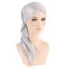 Cover Women Headscarf Headwear Headwrap Cancer Chemo Cap Pre-Tied Bonnet Beanie Cap Muslim Hijab