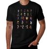 Obsolete Souls? Character Sprites T-Shirt Cotton T Shirt Pack Man T Shirt Summer Funny T Shirts Man T-Shirt