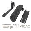 Dead Pedal Foot Rest Pad Left Side Adjustable Anti Slip Kick Panel Replacement for Wrangler JK JL