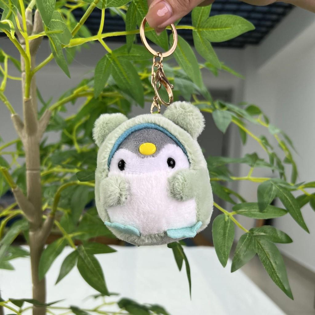 Mini Charming Plush Penguin Toy Featuring Unique Outfit Change And Material Soft