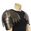 18GA Steel Medieval Shoulder  Pads Gothic Winged Pair of LARP Shoulder  Pads