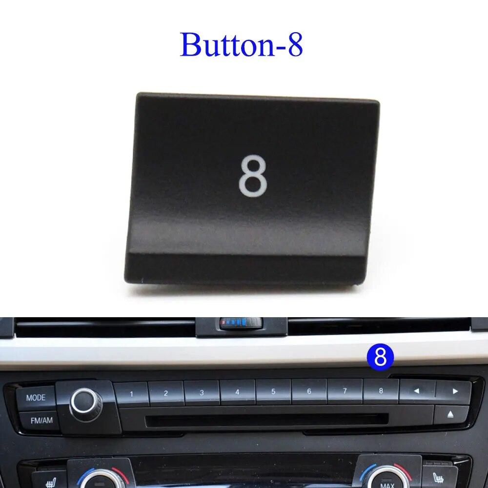 Dashboard Console Air Conditioning AC Vent CD Player Control Cap AC Button Key Replacement For BMW F20 F21 F22 F30 F35 F34 F36