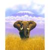 DIY Elephant 5D Diamond Painting Full Round Drill Animal Diamond Embroidery Cross Stitch Mosaic Kits Wall Art Gift Home Decor