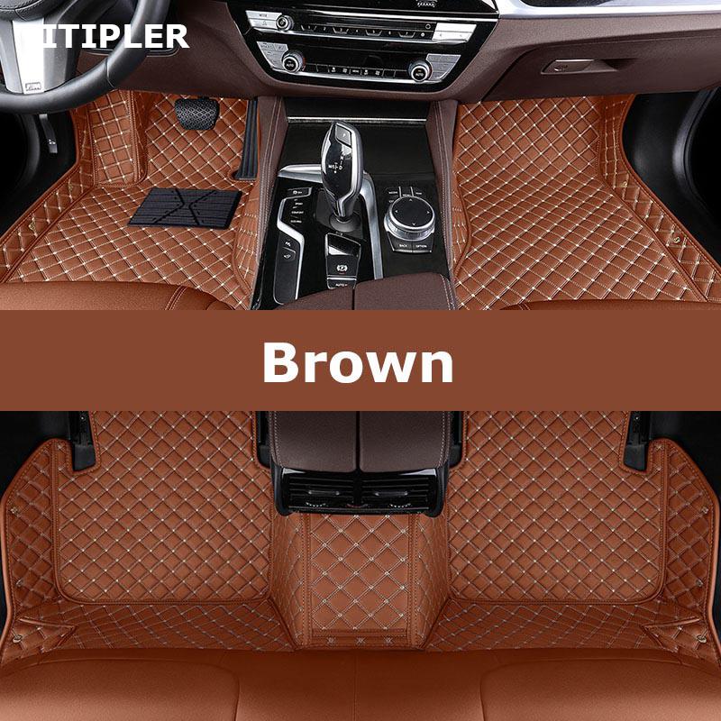 TITIPLER Custom Car Floor Mats For Peugeot 508 Saloon Auto Carpets Foot Coche Accessories