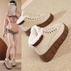 2024 Winter Korean Style Women's Fleece-Lined Snow Boots - Warm, Thickened Ankle Cotton Shoes (XM-SH328)
